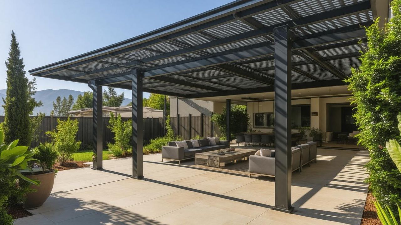 Aluminum Pergola in Encino, CA