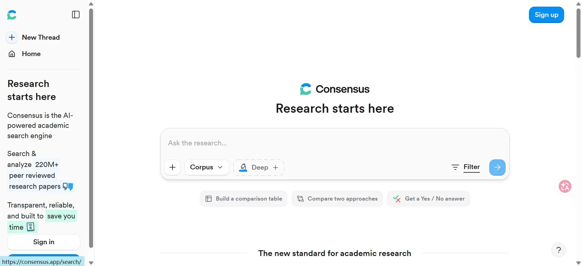 Consensus Best AI for Evidence-Based Academic Research