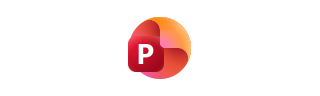 Microsoft PowerPoint Copilot logo
