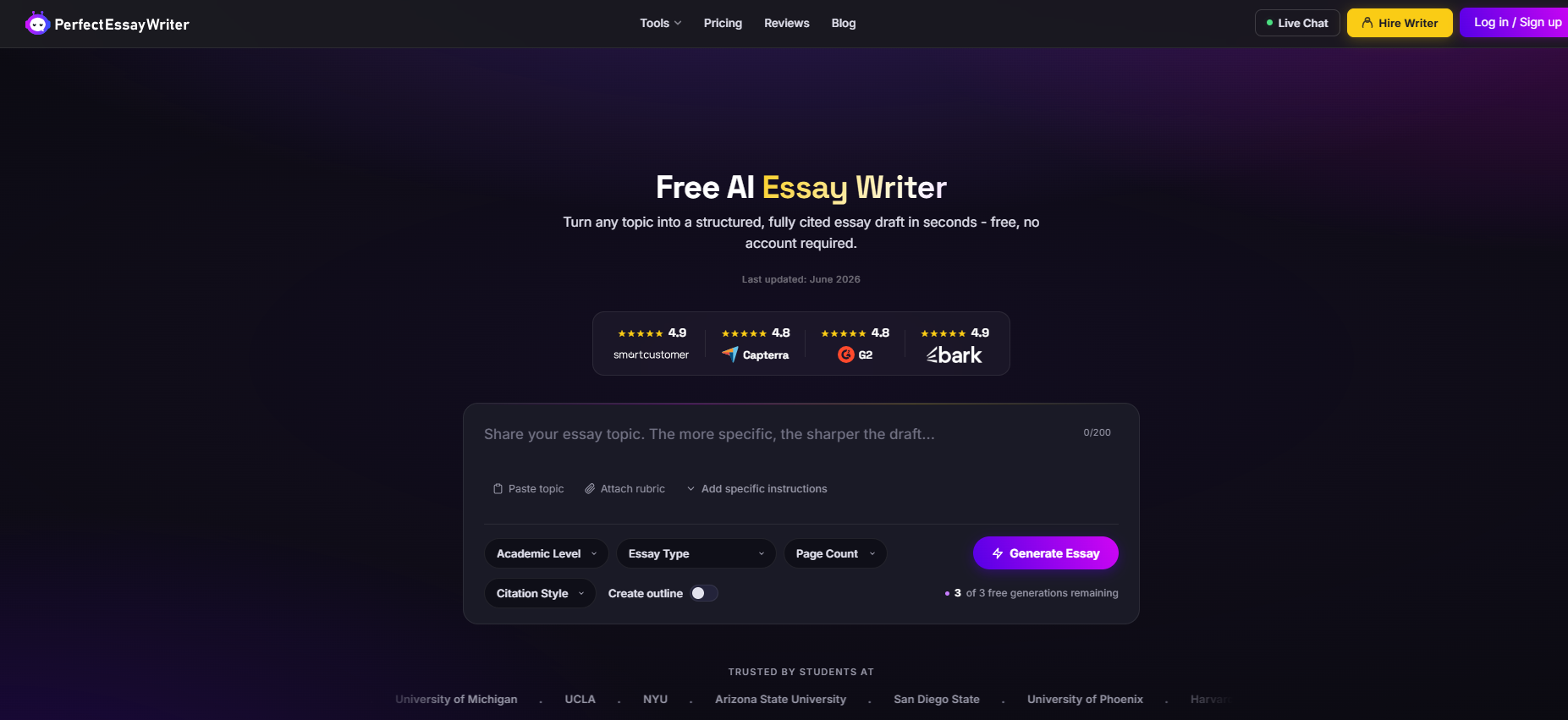 PerfectEssayWriter.ai