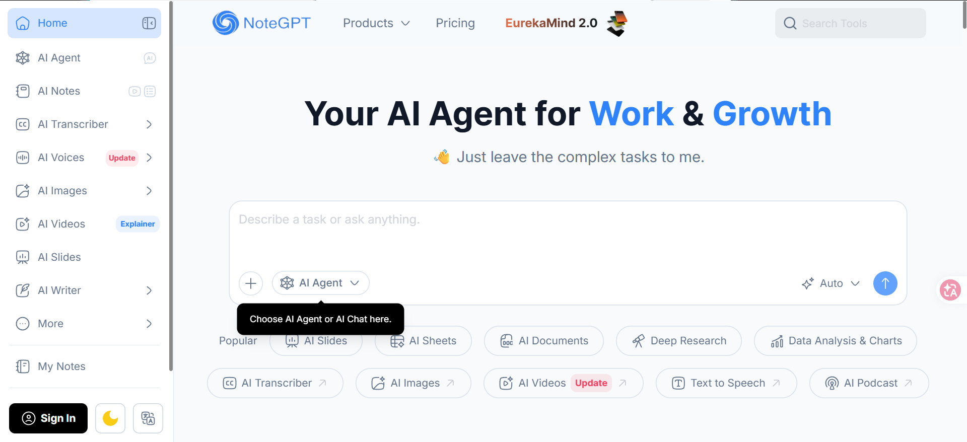 NoteGPT AI Essay Writer