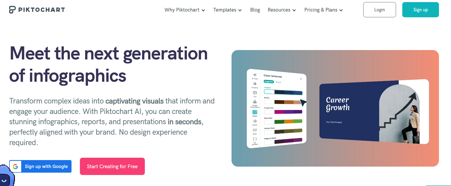 Piktochart AI Report Generator
