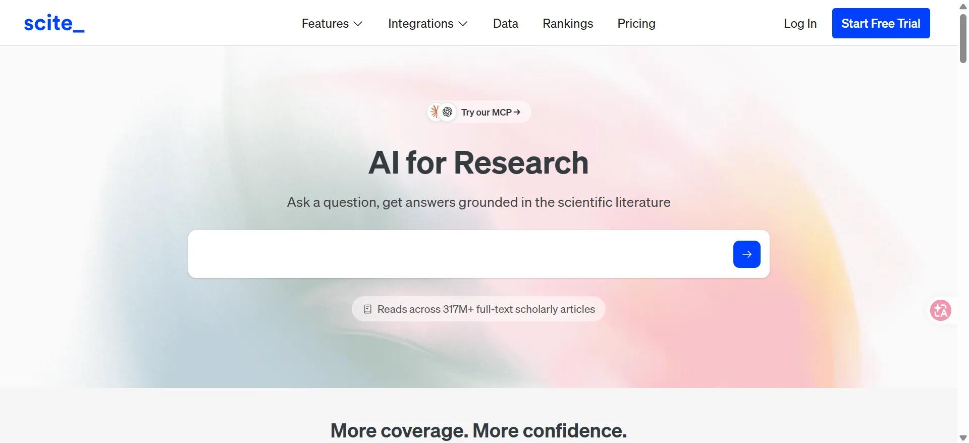 Scite Best AI for Citation Verification