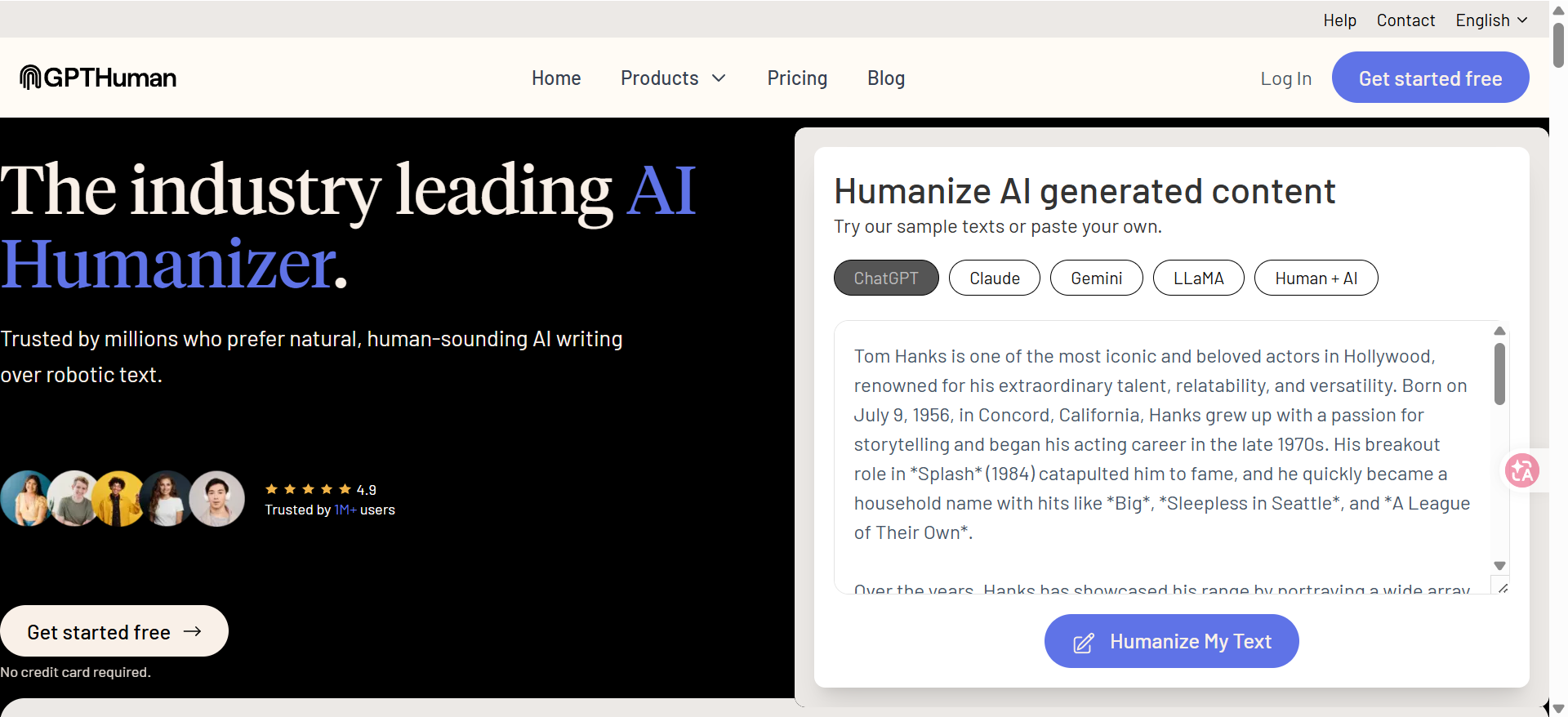 GPTHuman Best AI Humanizer