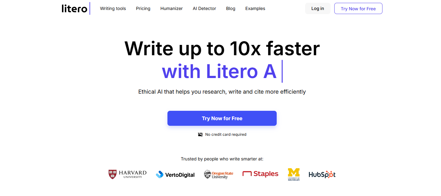 Litero AI Essay Writer