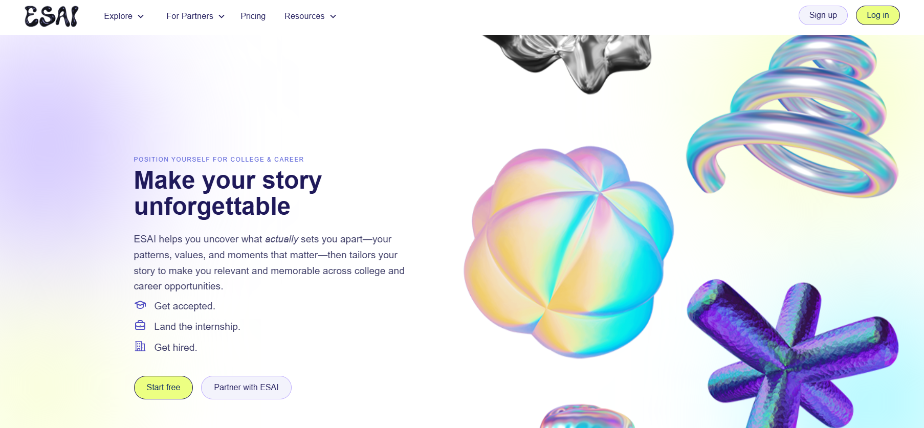 ESAI AI College Essay