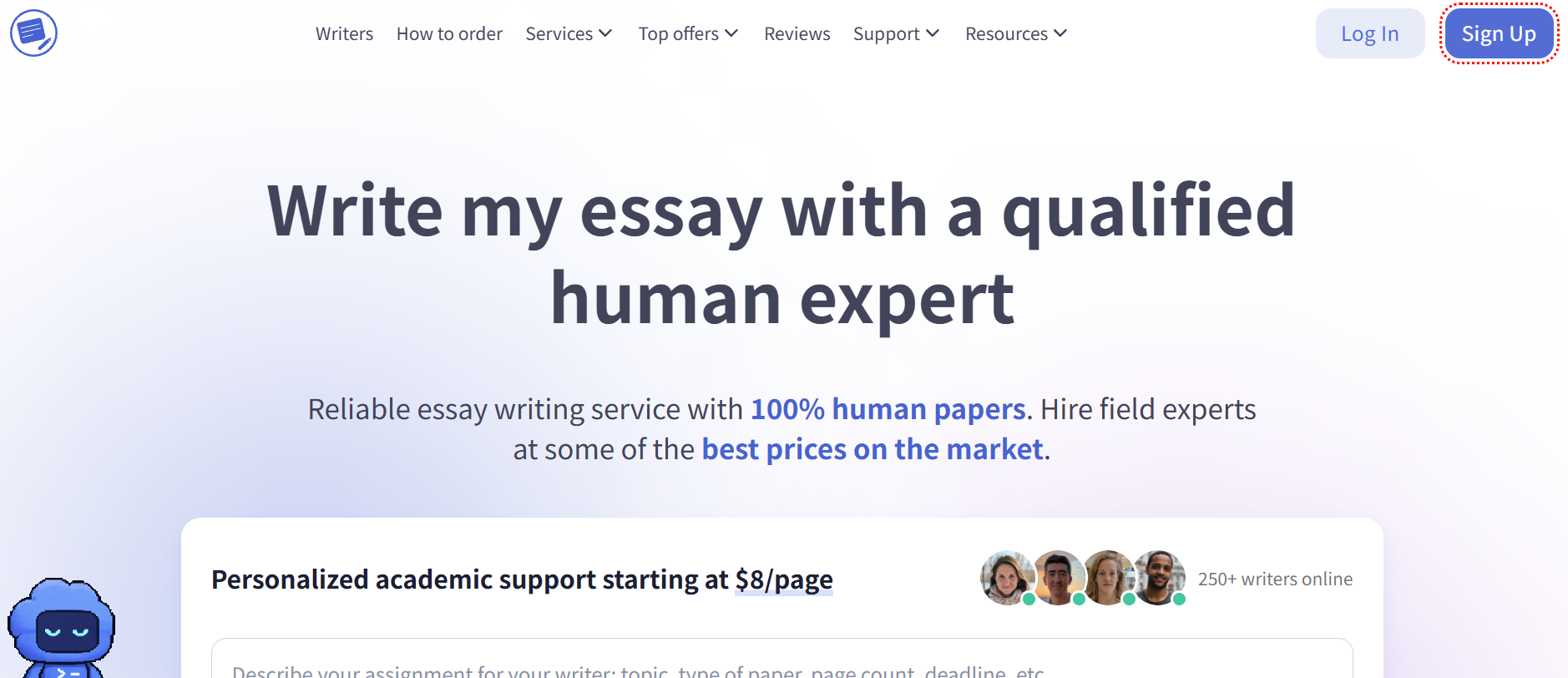 EssayPro AI Essay Humanizer