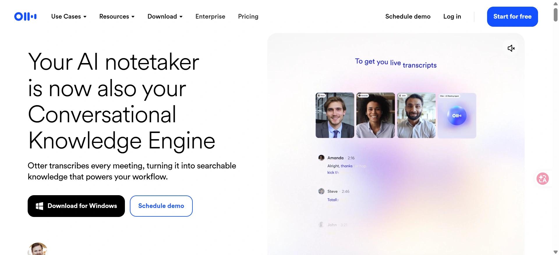 Otter.ai Best Notetaker AI