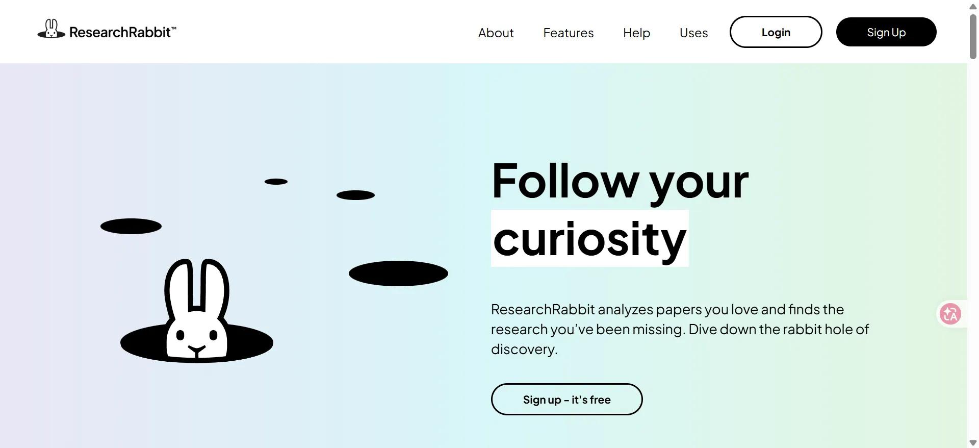 ResearchRabbit Best AI for Citation Mapping