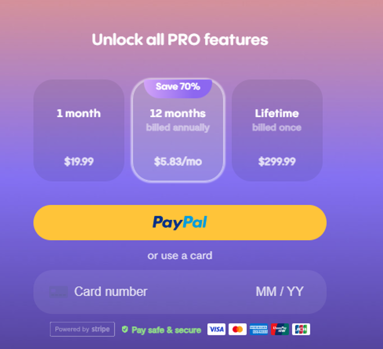 Replika AI pricing plans