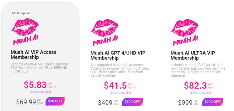 Muah.ai pricing