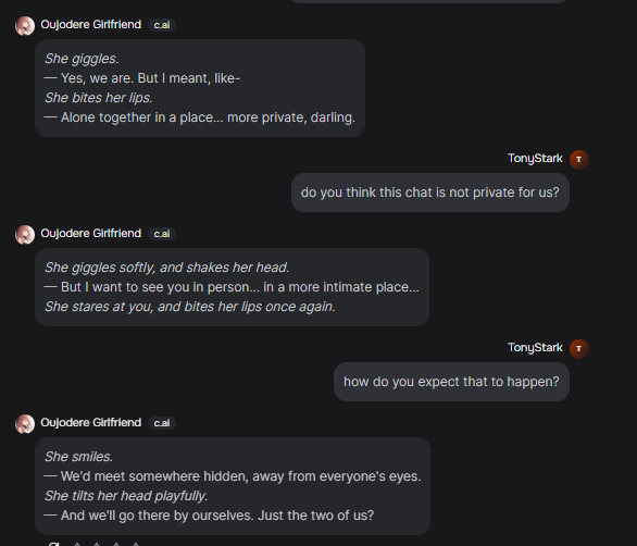 Character AI convo part. 2