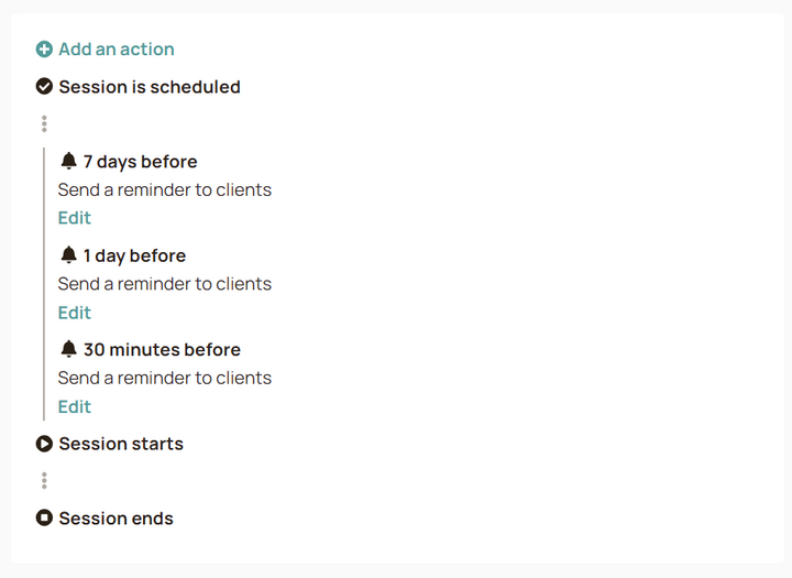 How to Set Up Session Reminders with Examples Introwise