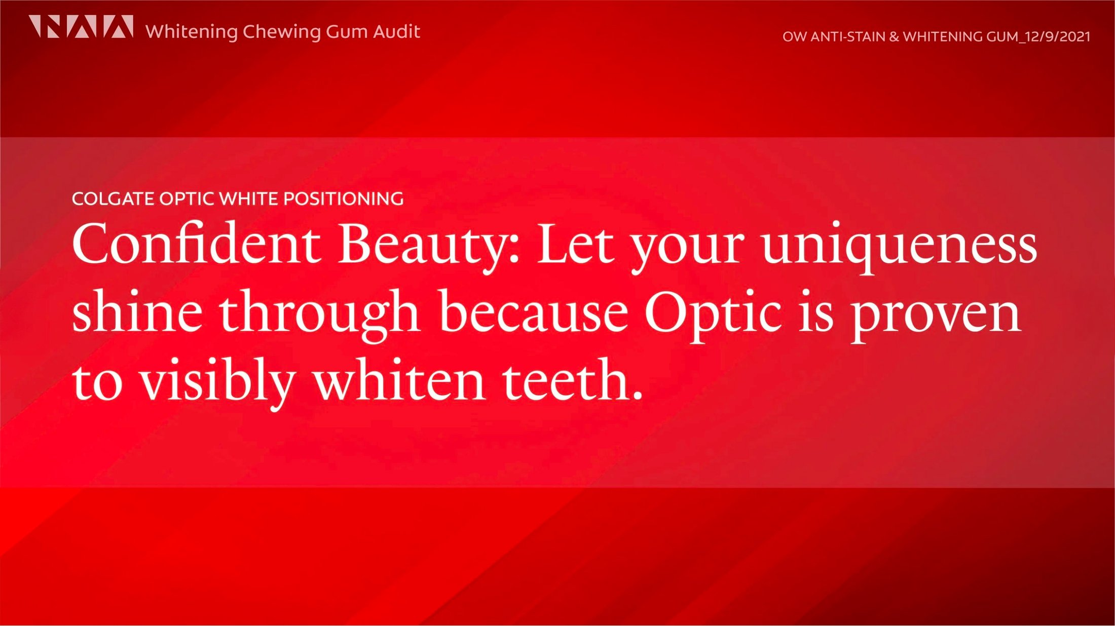 Optic White Pearls: research and concept presentation 3