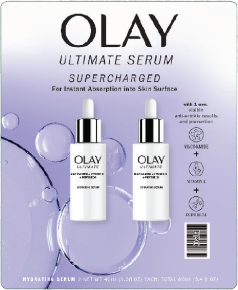 Olay skincare blister packaging concept