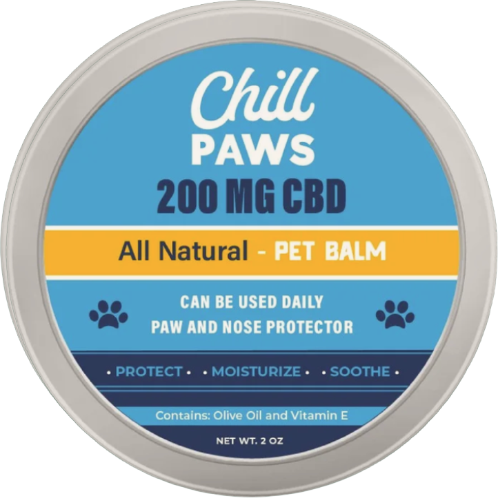 Chill Paws pet balm packaging variation 3