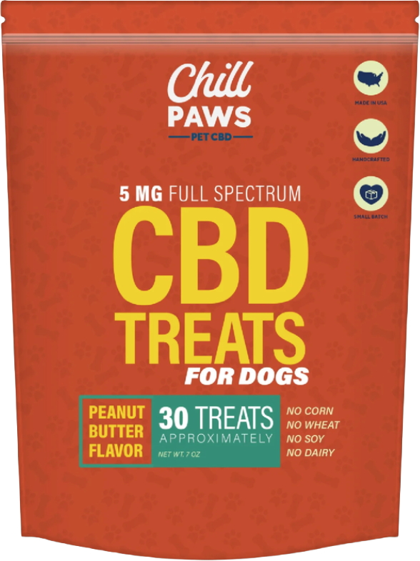 Chill Paws dog treat packaging variation 2