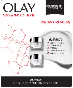 Olay Advanced Eye blister packaging