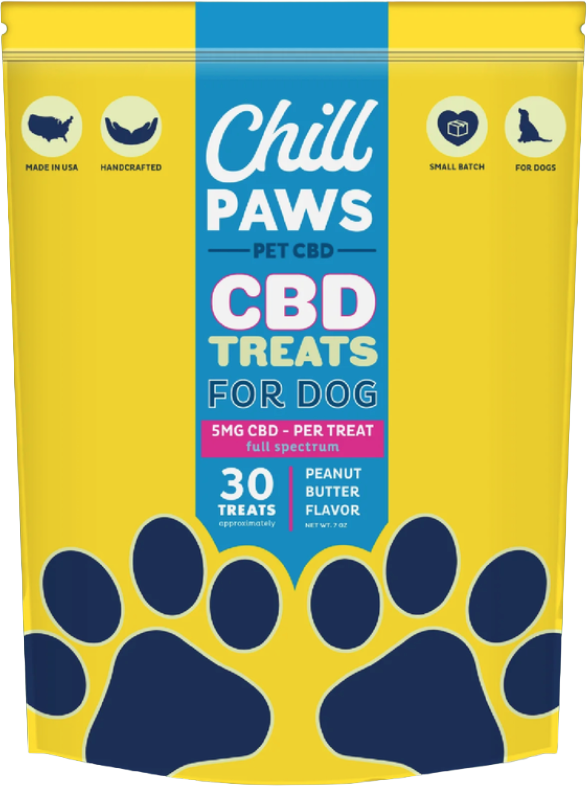 Chill Paws dog treat packaging variation 3
