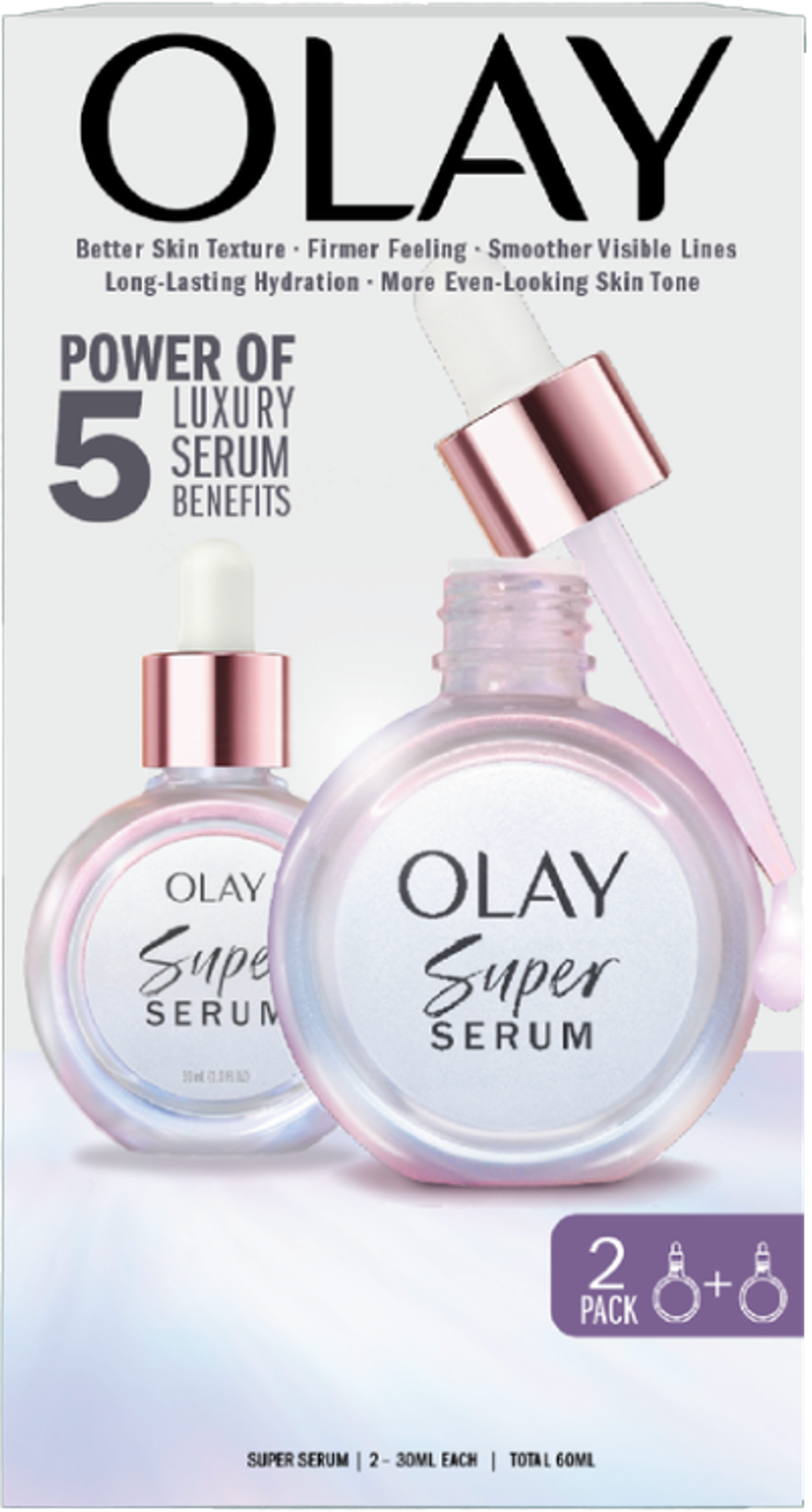 Olay Super Serum packaging front