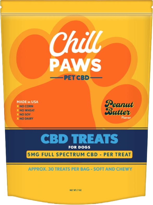 Chill Paws dog treat packaging variation 4