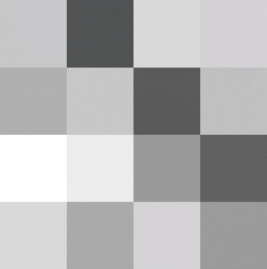Animated Olay color-block composition