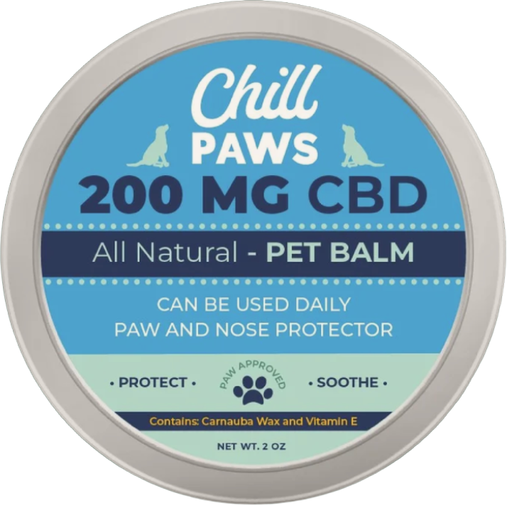 Chill Paws pet balm packaging variation 2