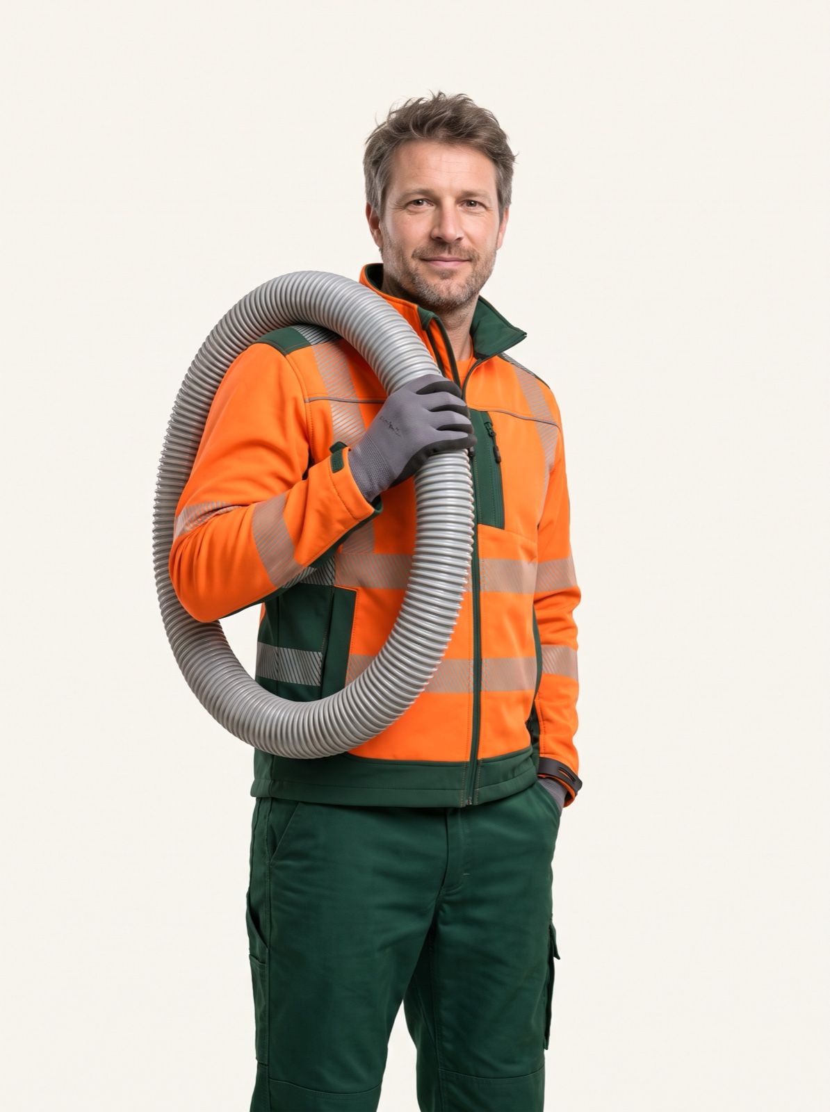 Technik foukané izolace s hadicí