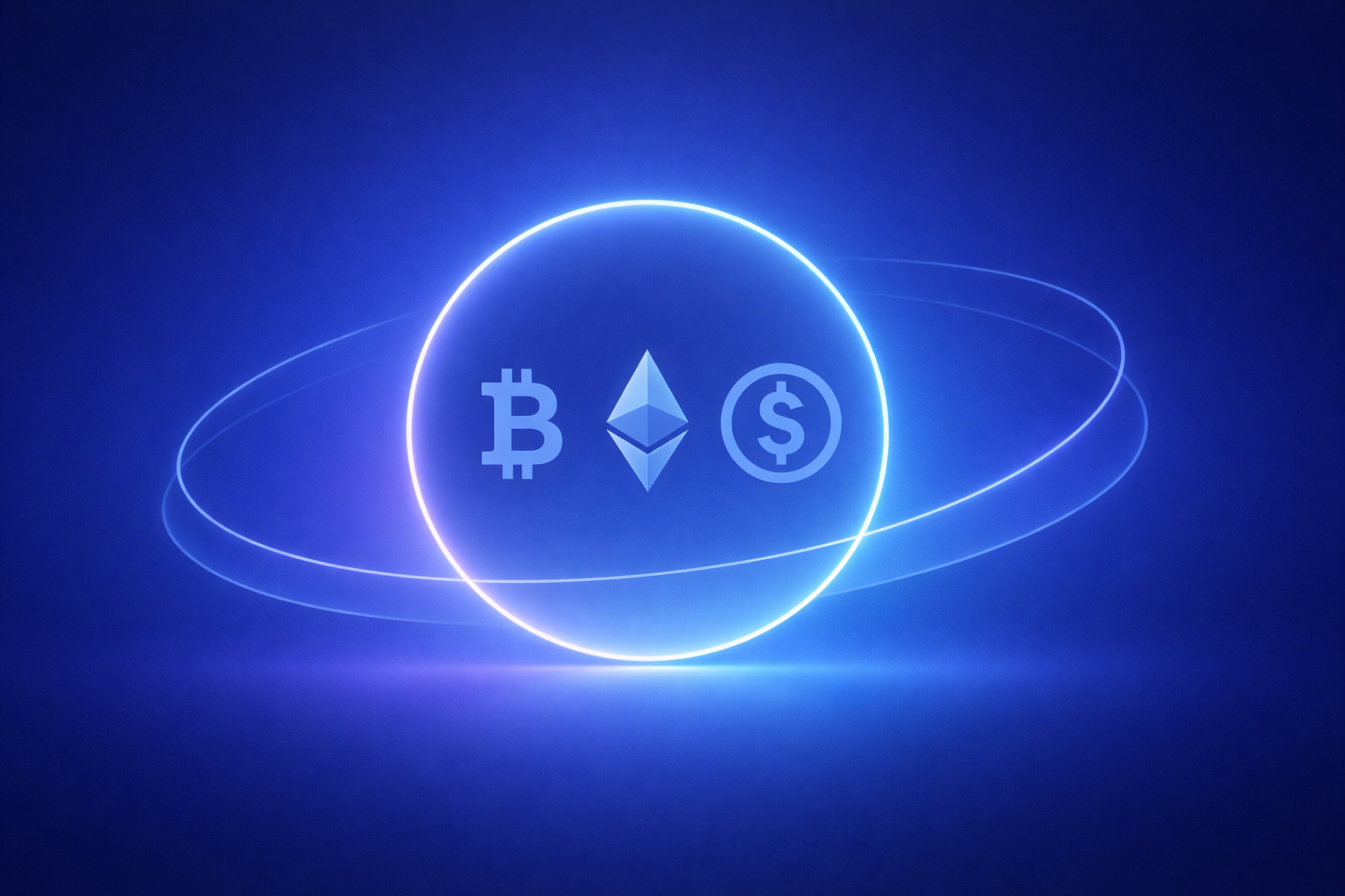 Illustration de sécurité crypto montrant des actifs numériques protégés et un stockage sécurisé de cryptomonnaies pour débutants