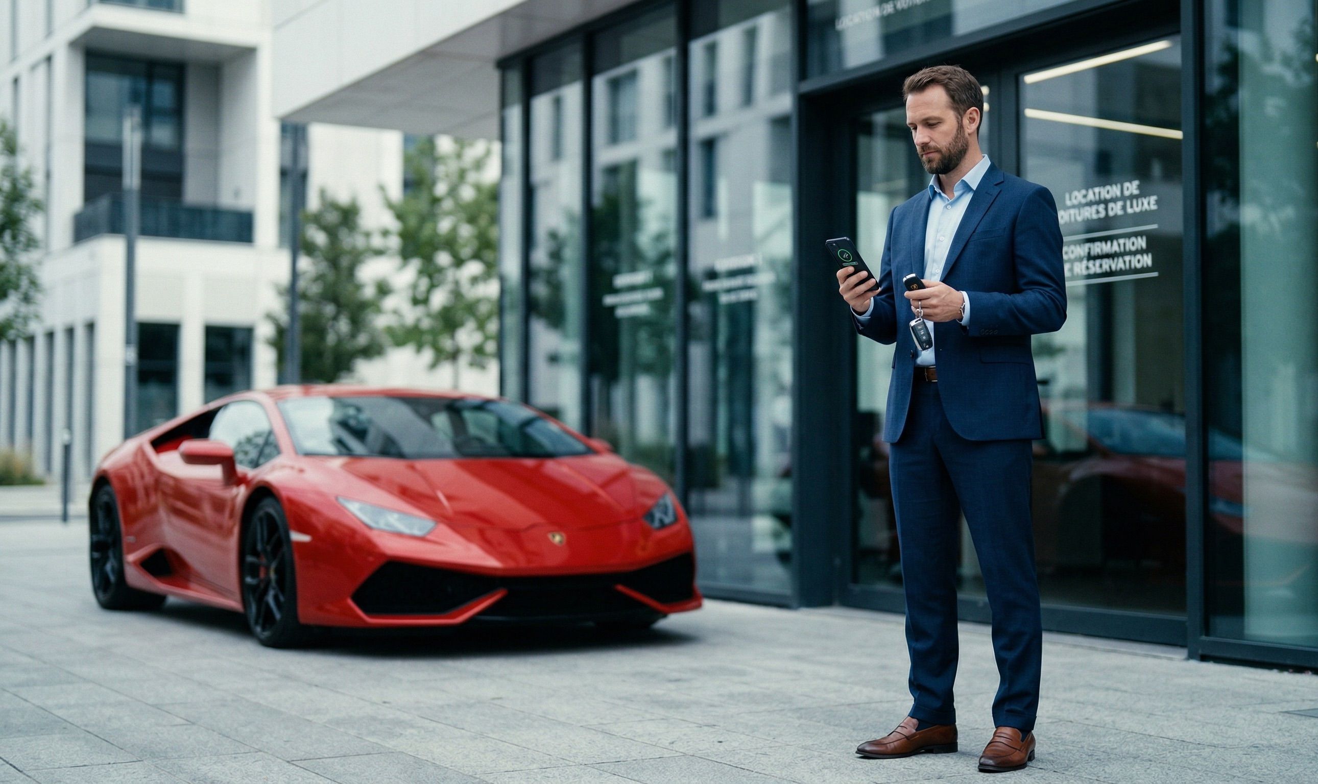Autorisation de carte à montant élevé pour la location d'une supercar à l'international