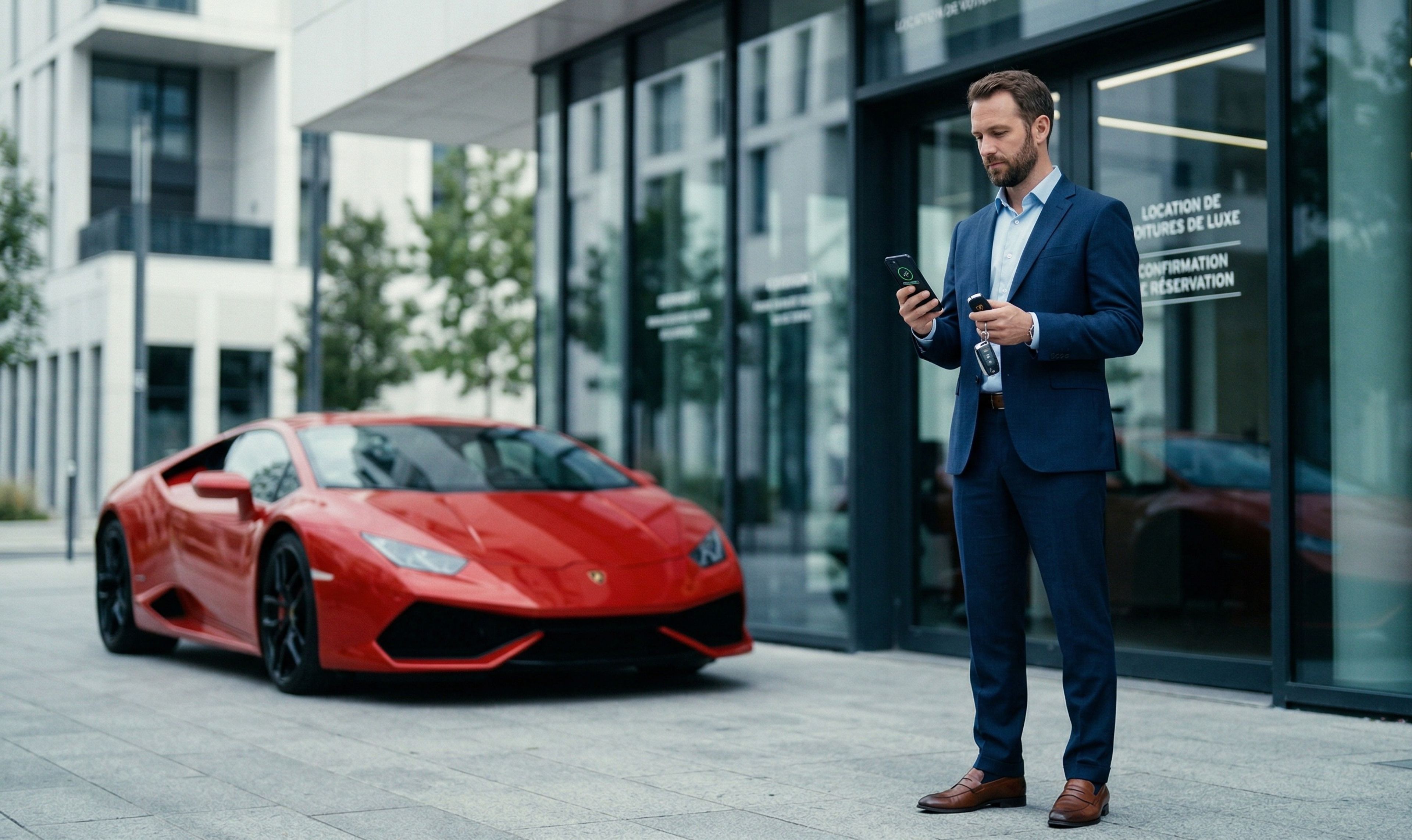 Autorisation de carte à montant élevé pour la location d'une supercar à l'international