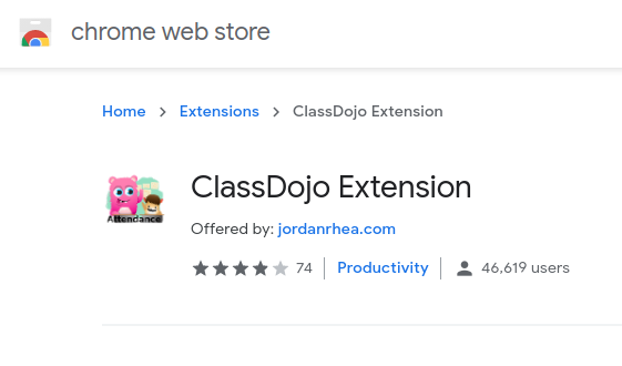 ClassDojo Chrome Extension
