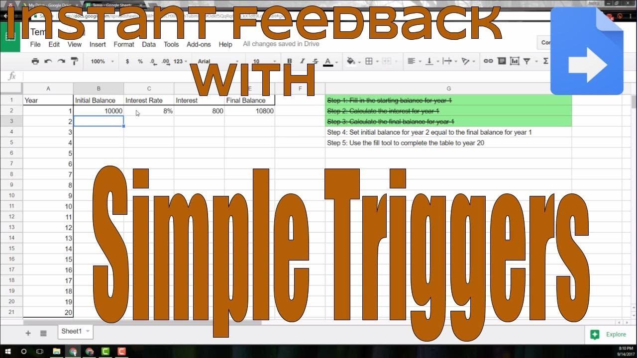 Instant Feedback