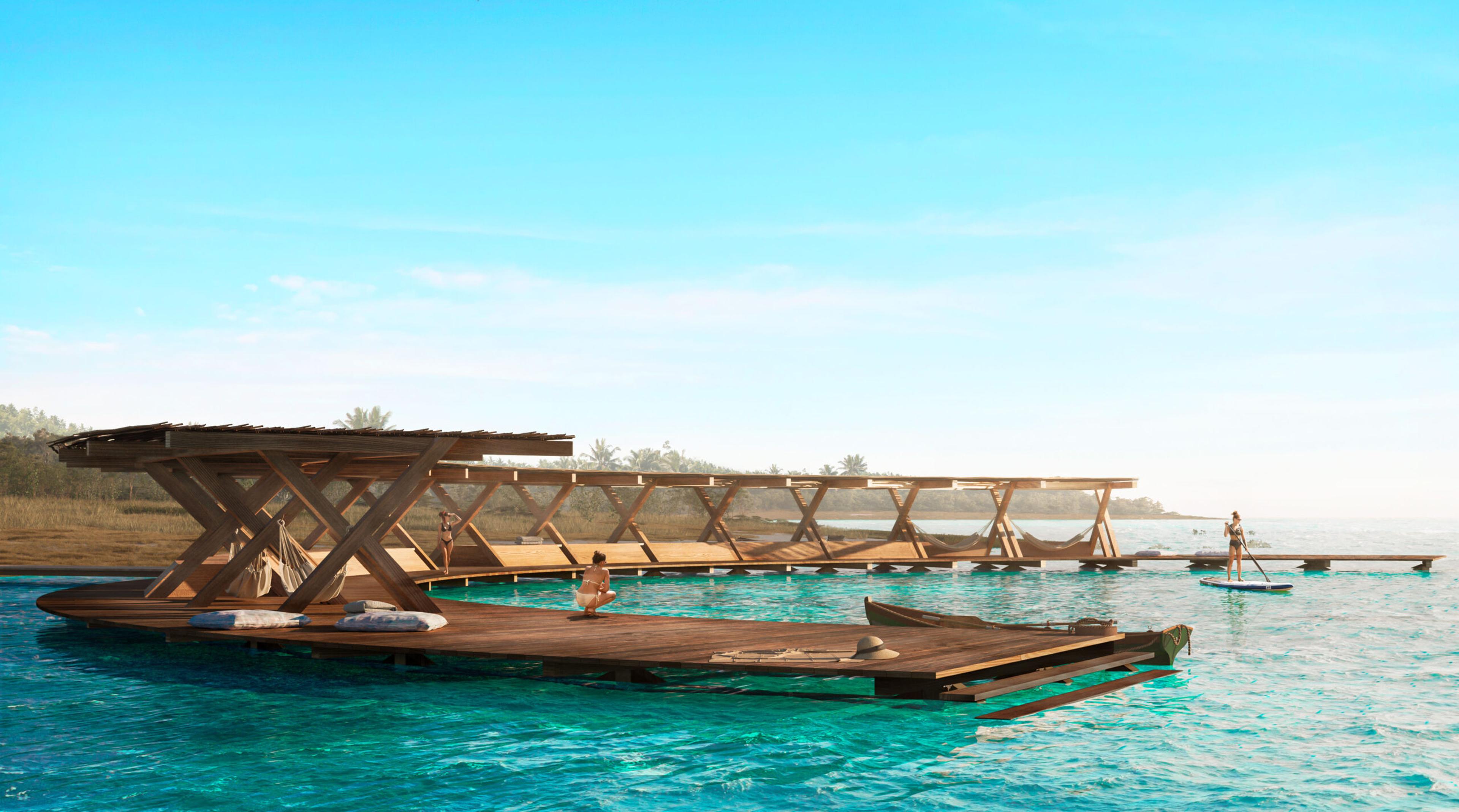 Luxury Lagoon-Front Living – 3-Bedroom Residence in Bacalar — photo 1