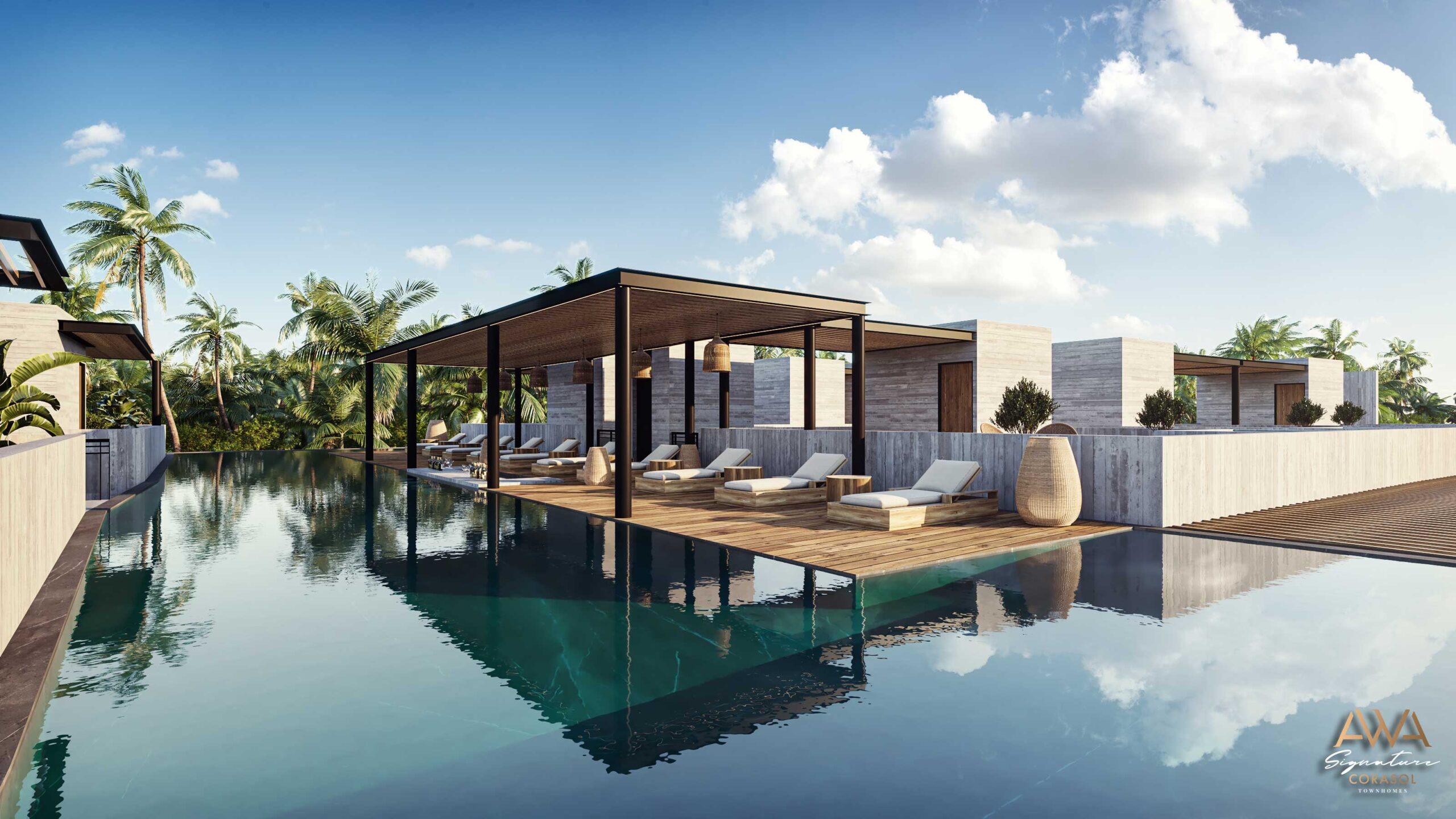 Coastal Elegance: Swim-Up 2-Bedroom Sanctuary — photo 9