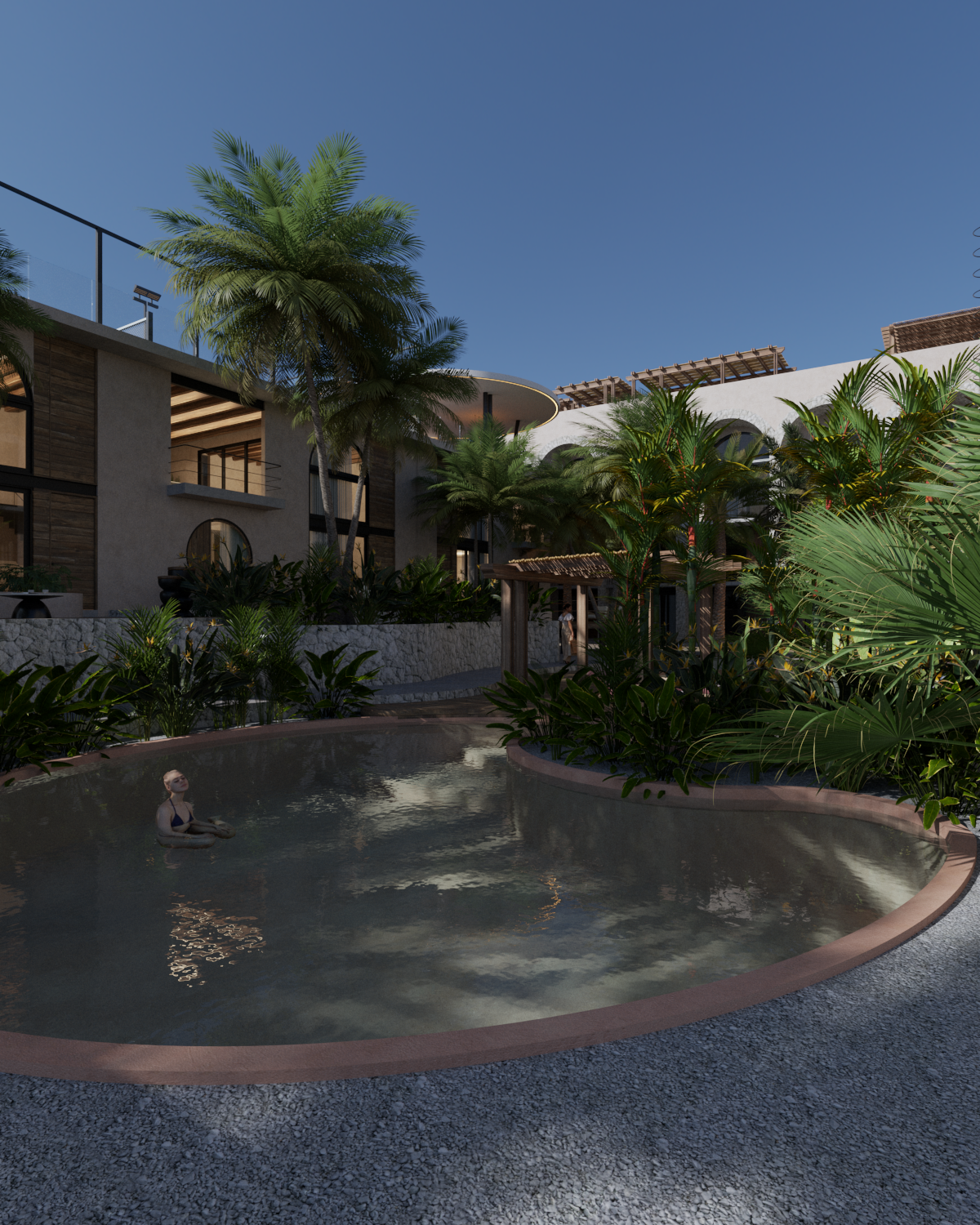1 Bedroom Penthouse with Private Rooftop in Gated Golf Community — photo 4