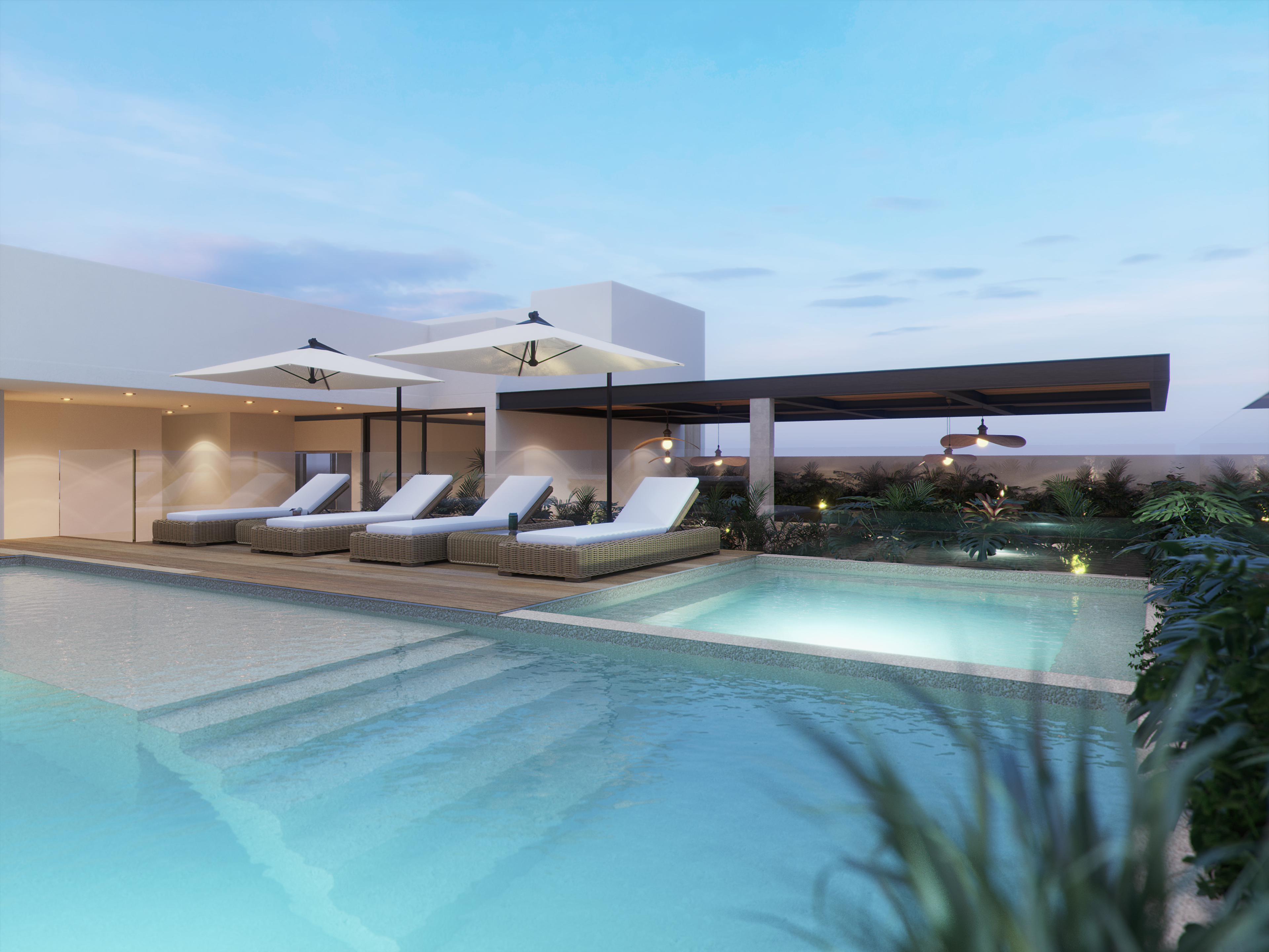 Modern 2-Bedroom Condo in Playa del Carmen — photo 3