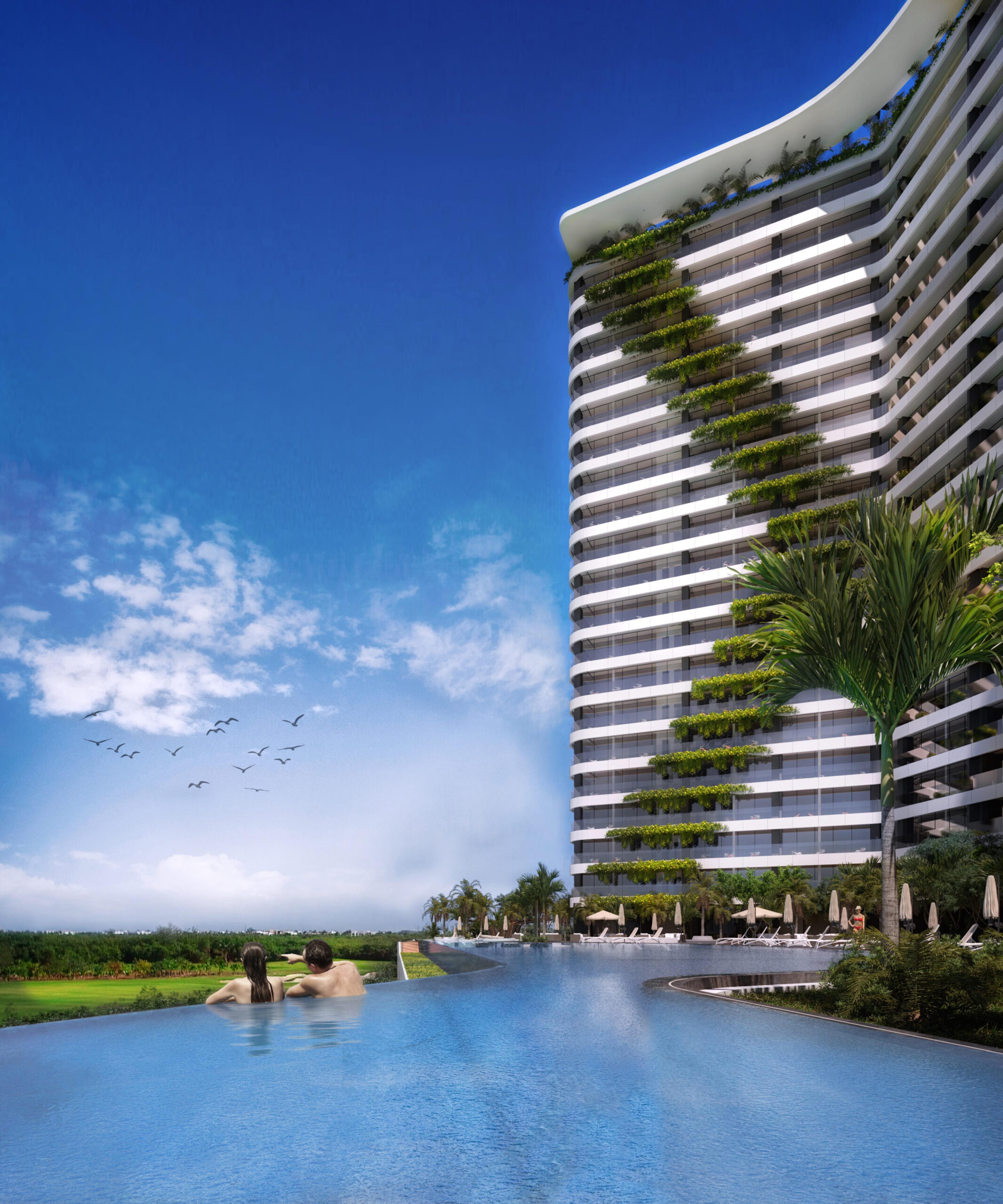 Spacious 3-Bedroom Condo in Cancun with Eco-Friendly Luxury — photo 1