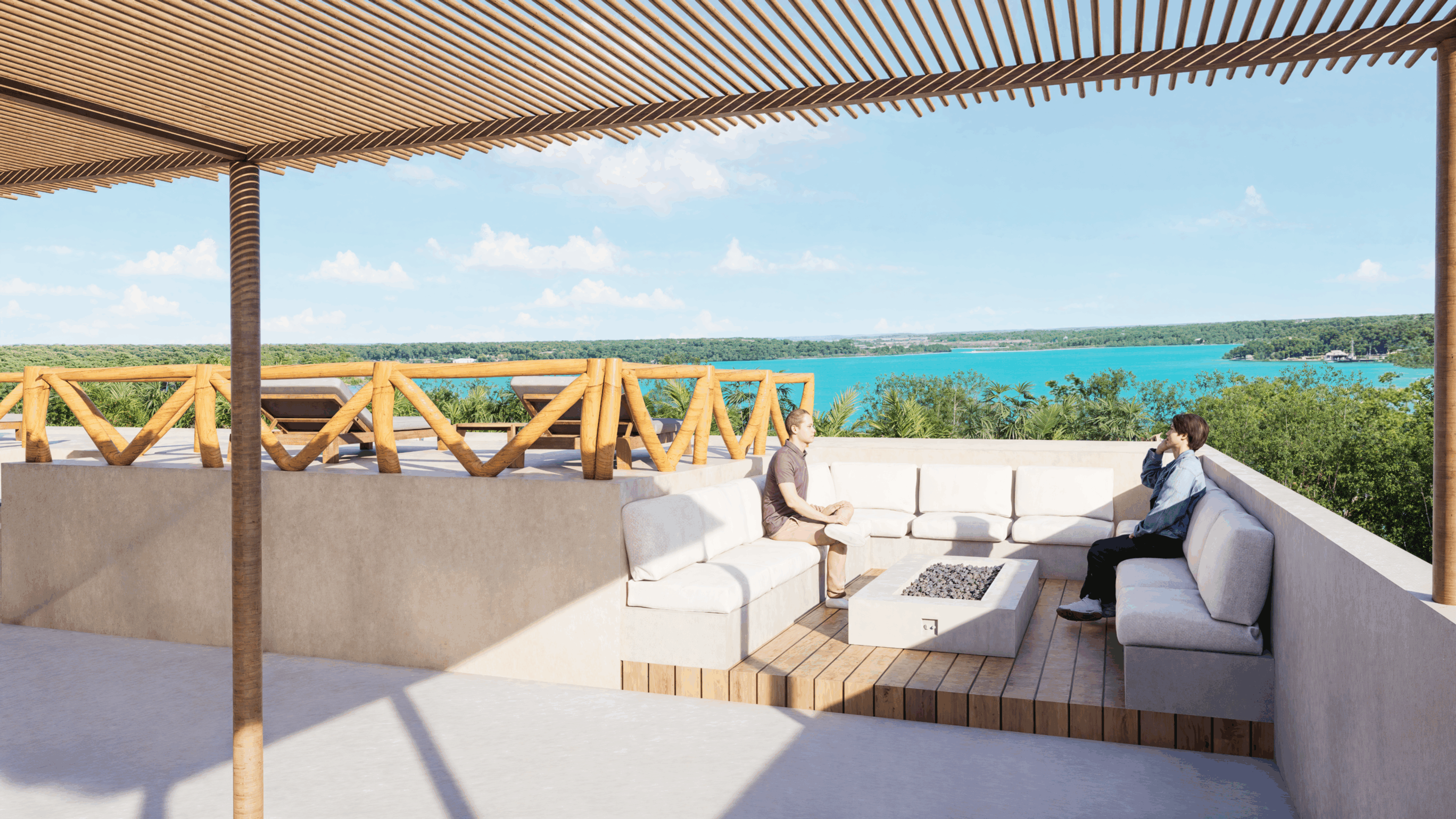 Penthouse Living in Xulhá Near Bacalar — photo 2