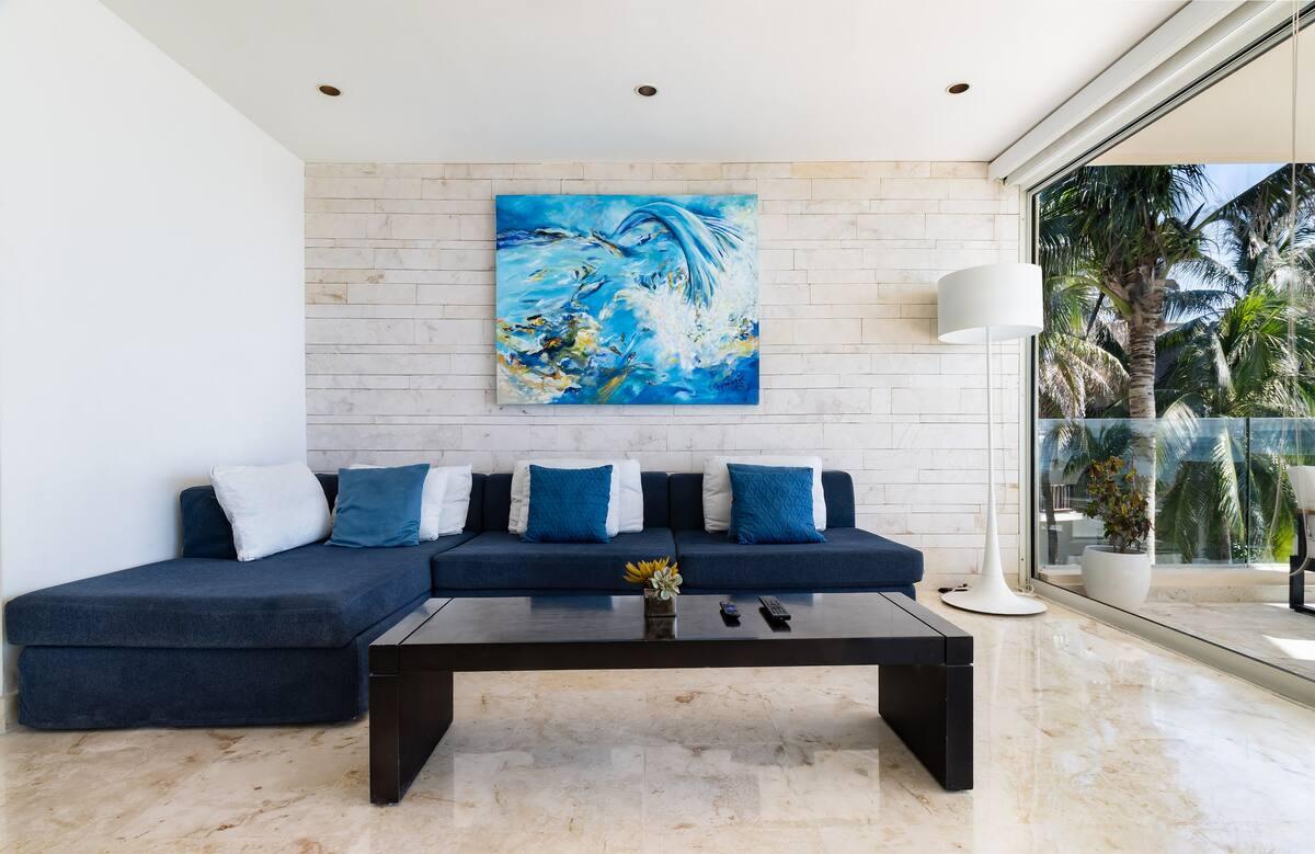 The Elements | Ocean View 2 Bedroom Oasis with Private Beach Club — photo 7
