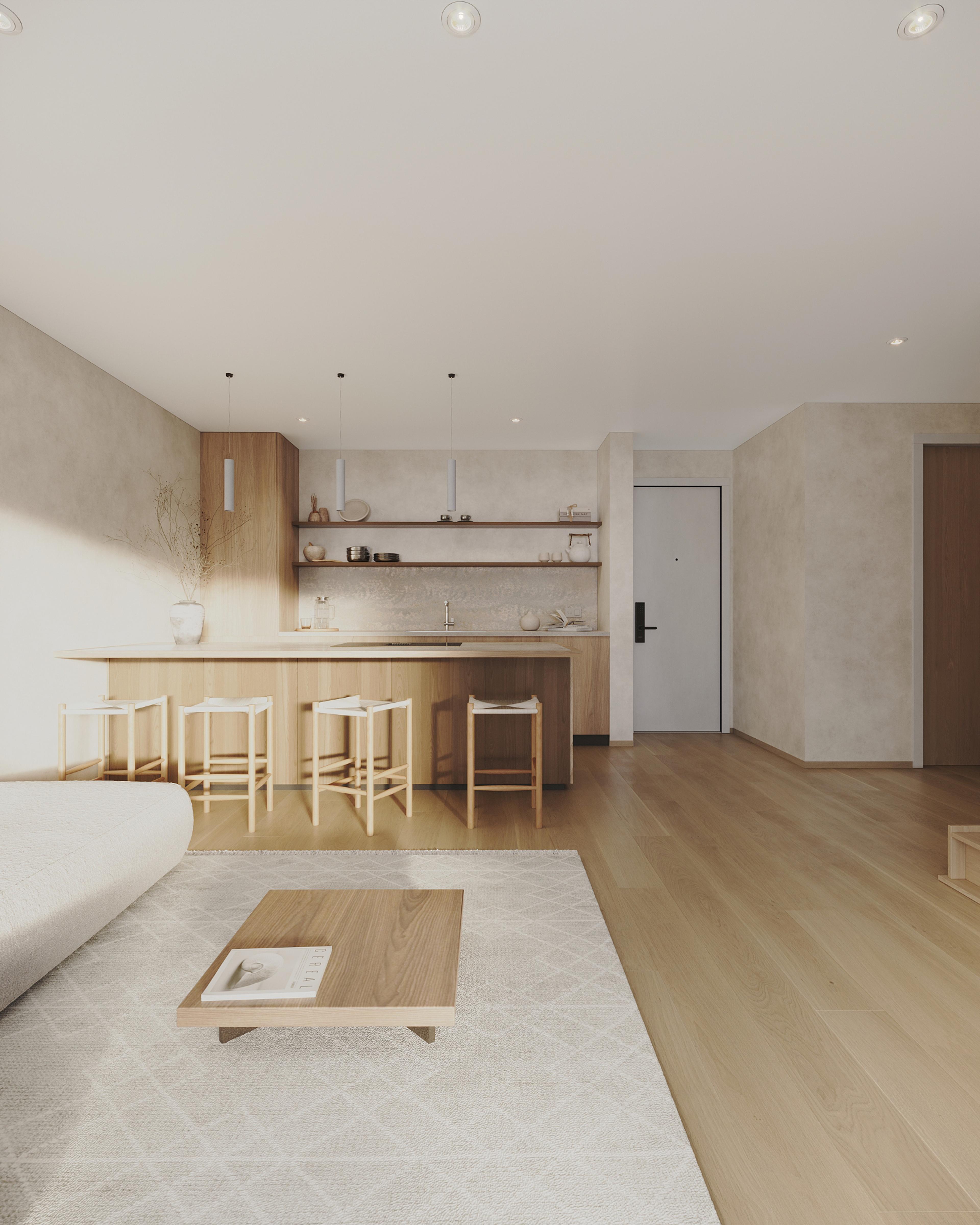 Luxurious Two-Bedroom Haven of Japanese-Inspired Tranquility — photo 7