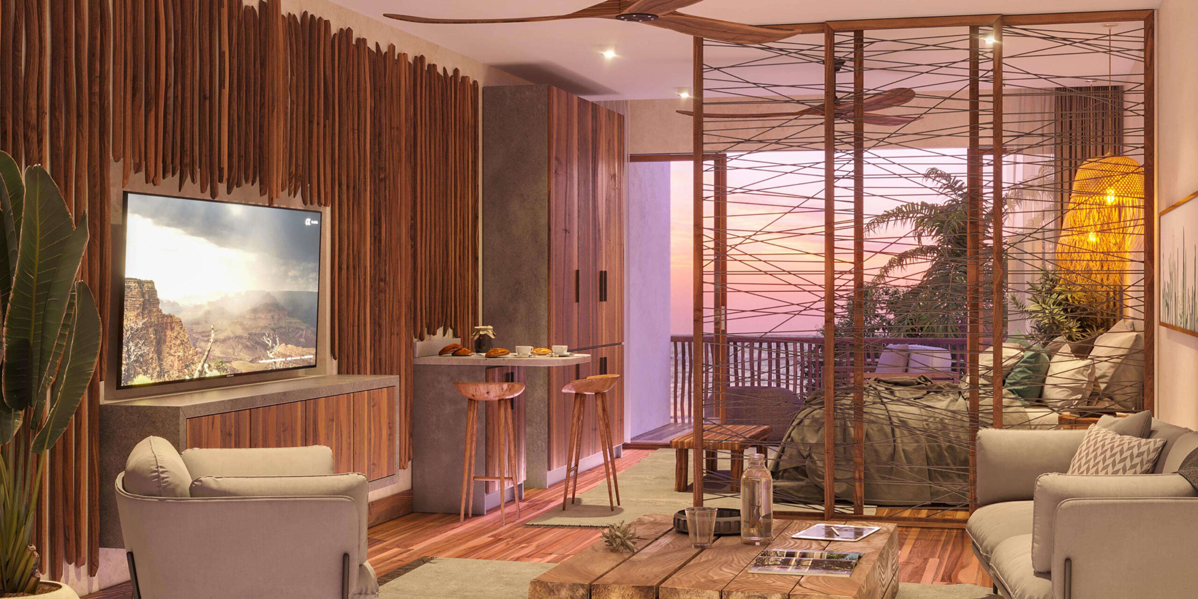 Modern Eco-Chic Studios in Playa del Carmen — photo 7