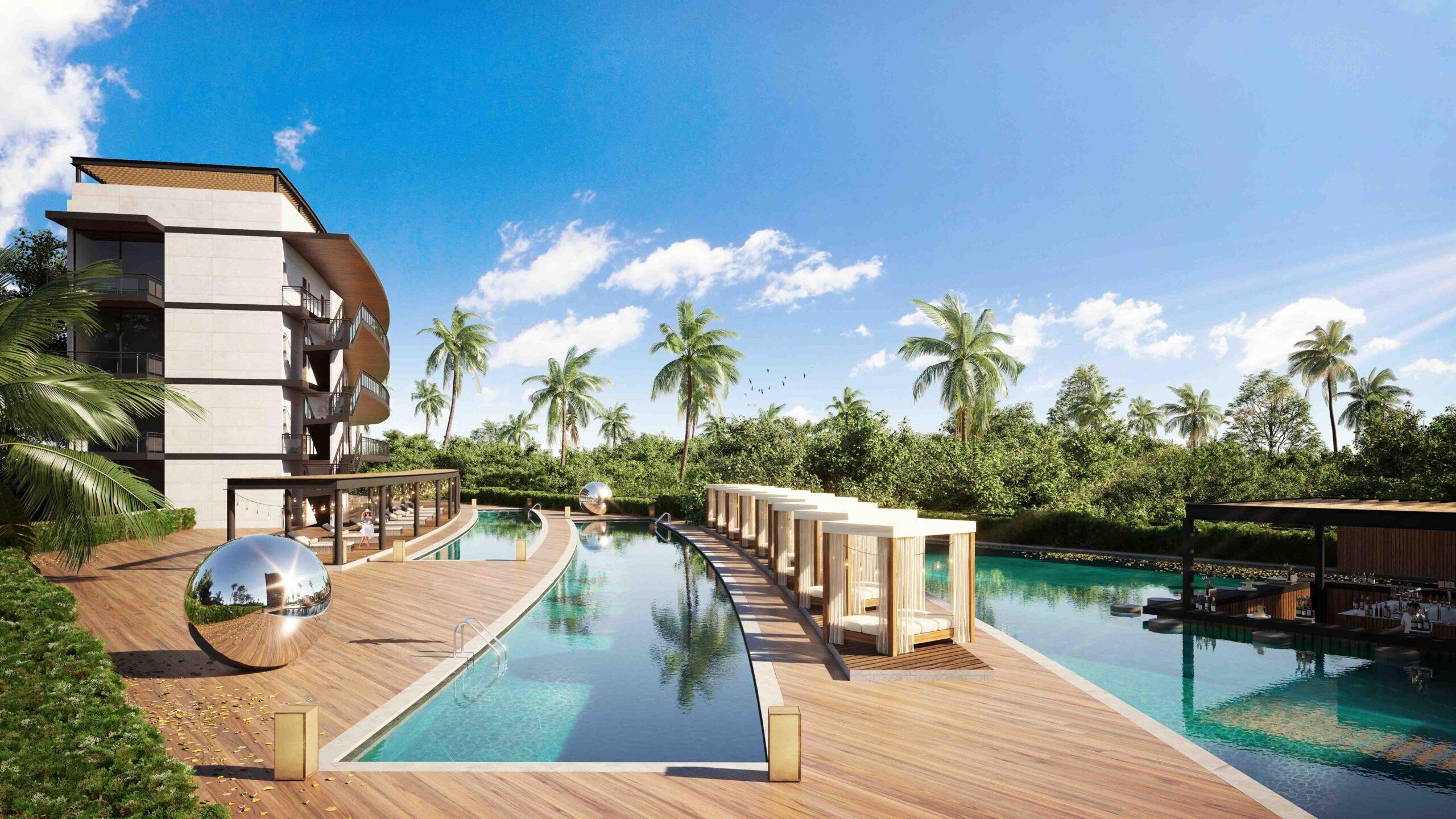 Modern 2-Bedroom Residence in Mini Miami, Cancún — photo 1