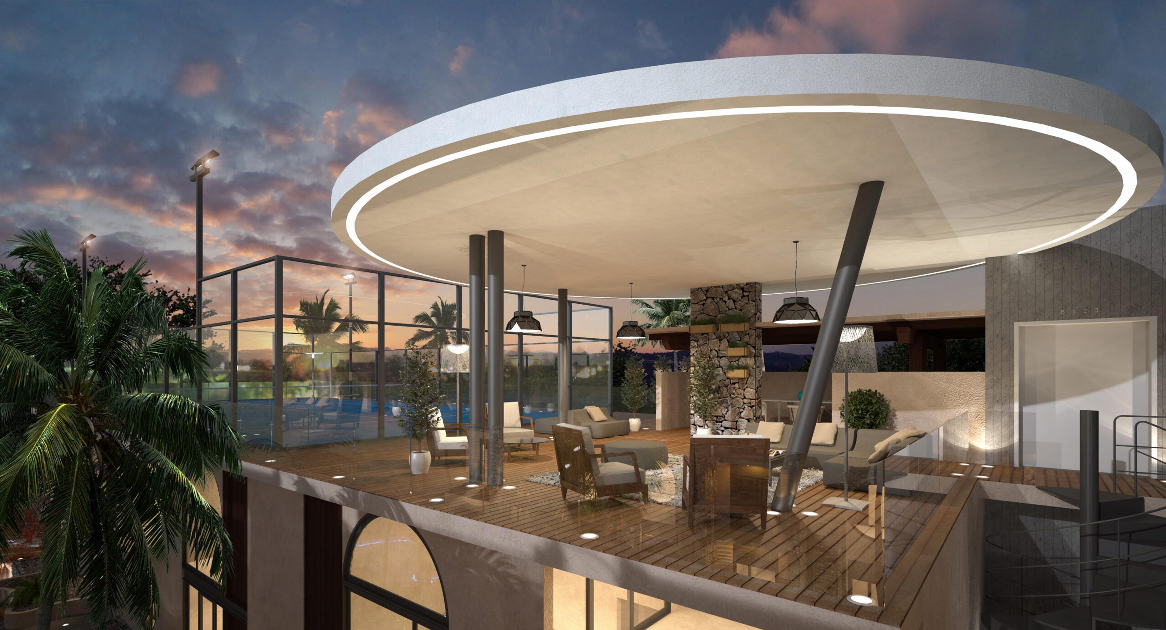 1 Bedroom Penthouse with Private Rooftop in Gated Golf Community — photo 2