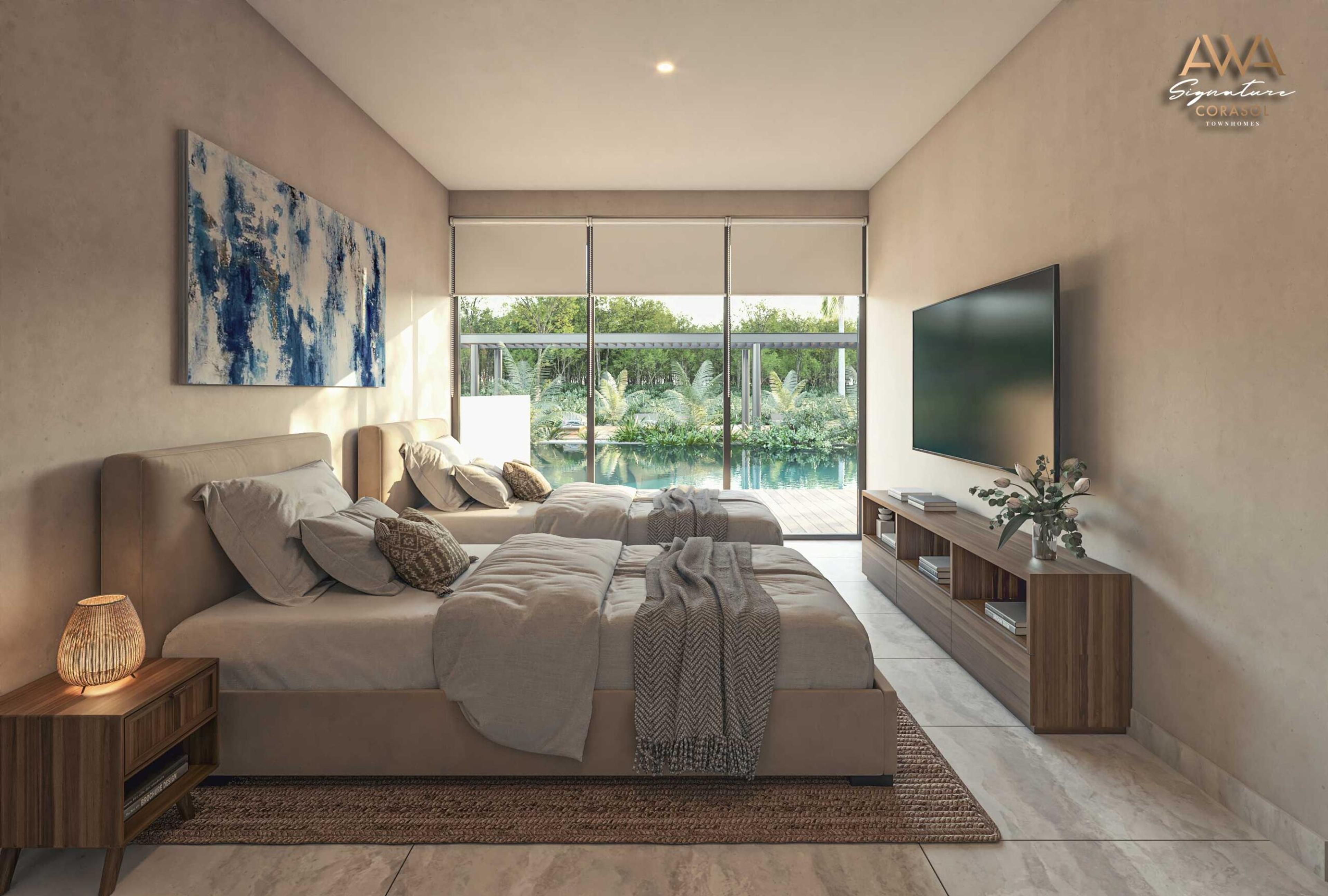 Coastal Elegance: Swim-Up 2-Bedroom Sanctuary — photo 13