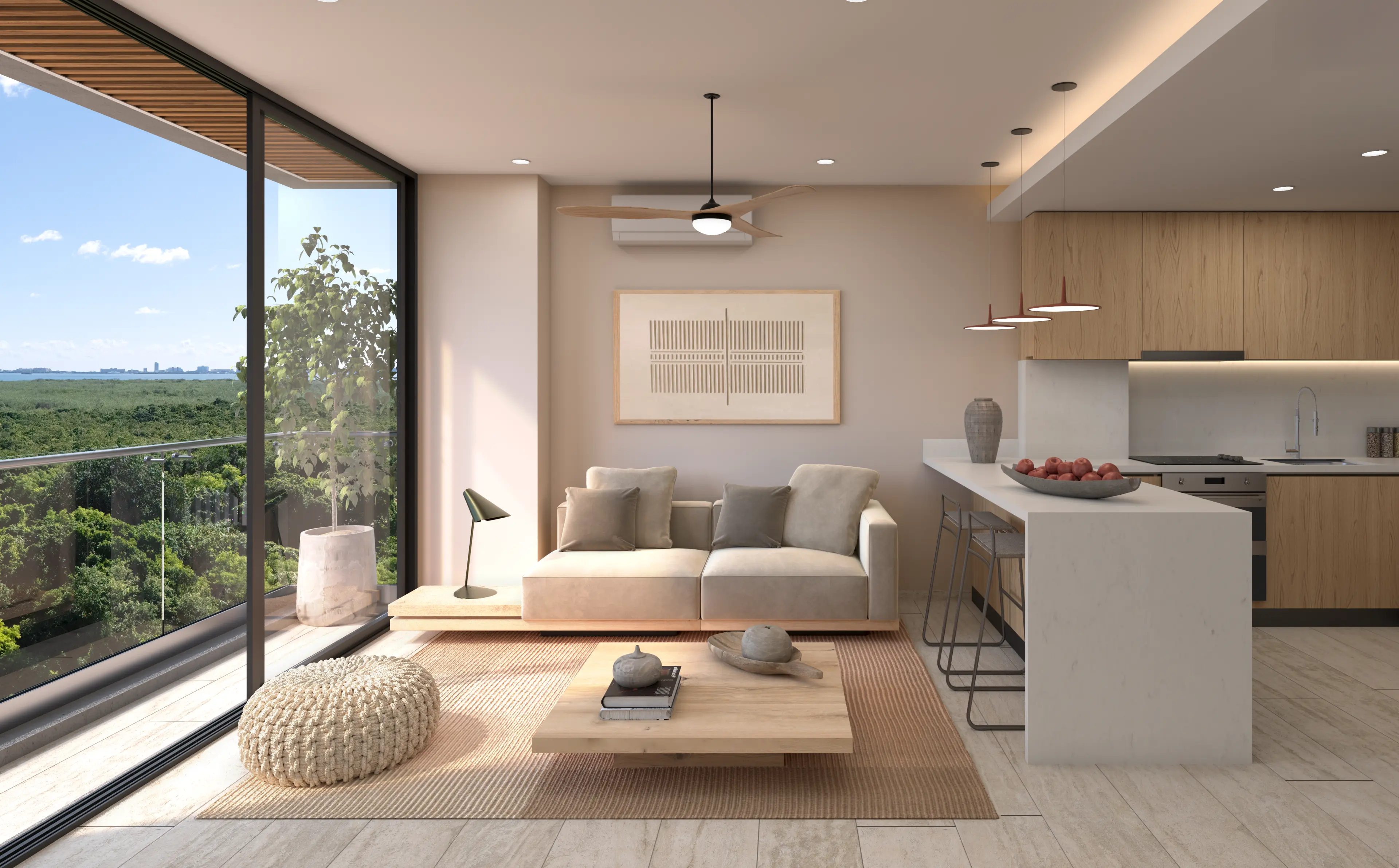 Spacious 3-Bedroom Condo with Lagoon Views — photo 24
