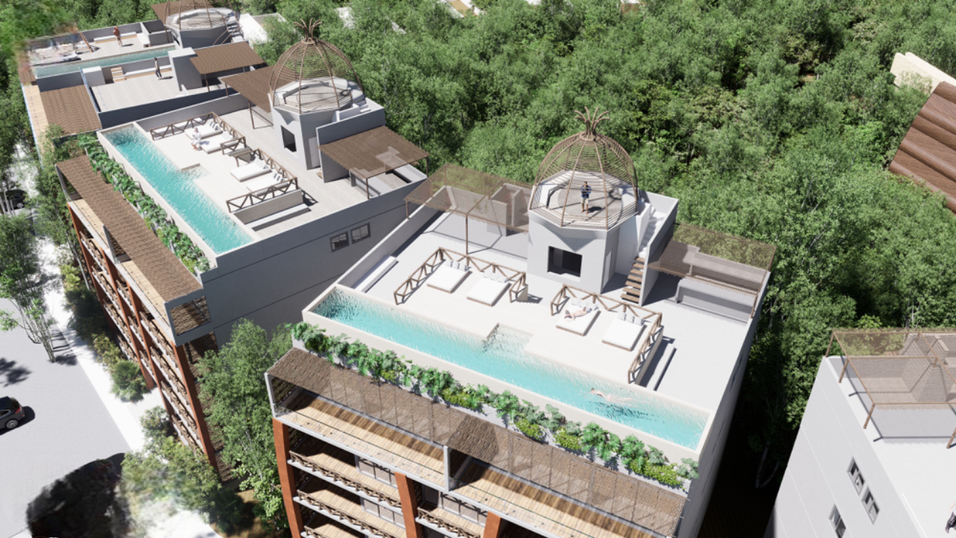 Penthouse Living in Xulhá Near Bacalar — photo 4