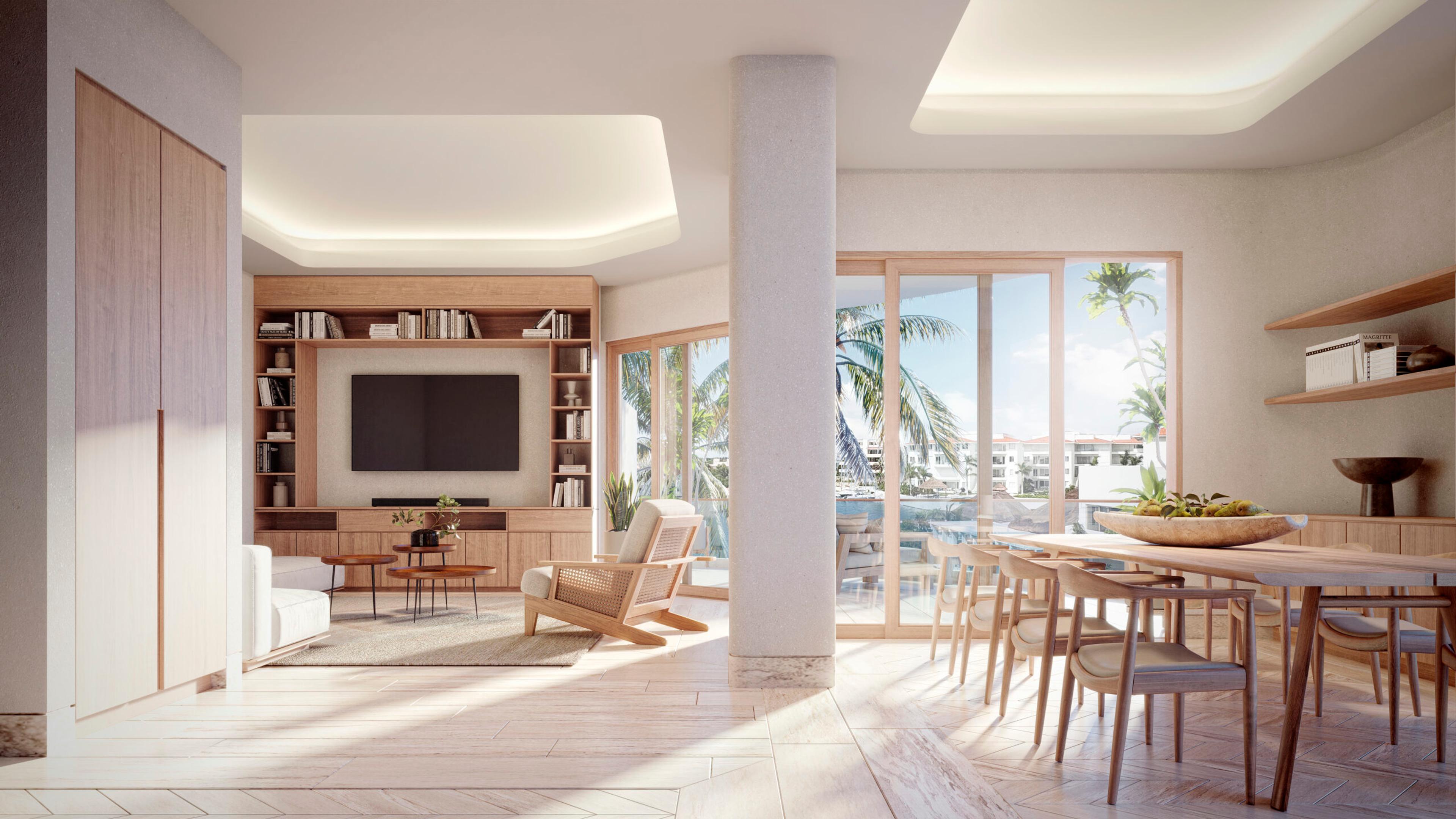 Luxurious 4-Bedroom Condo with Seaside Views in Puerto Aventuras — photo 2