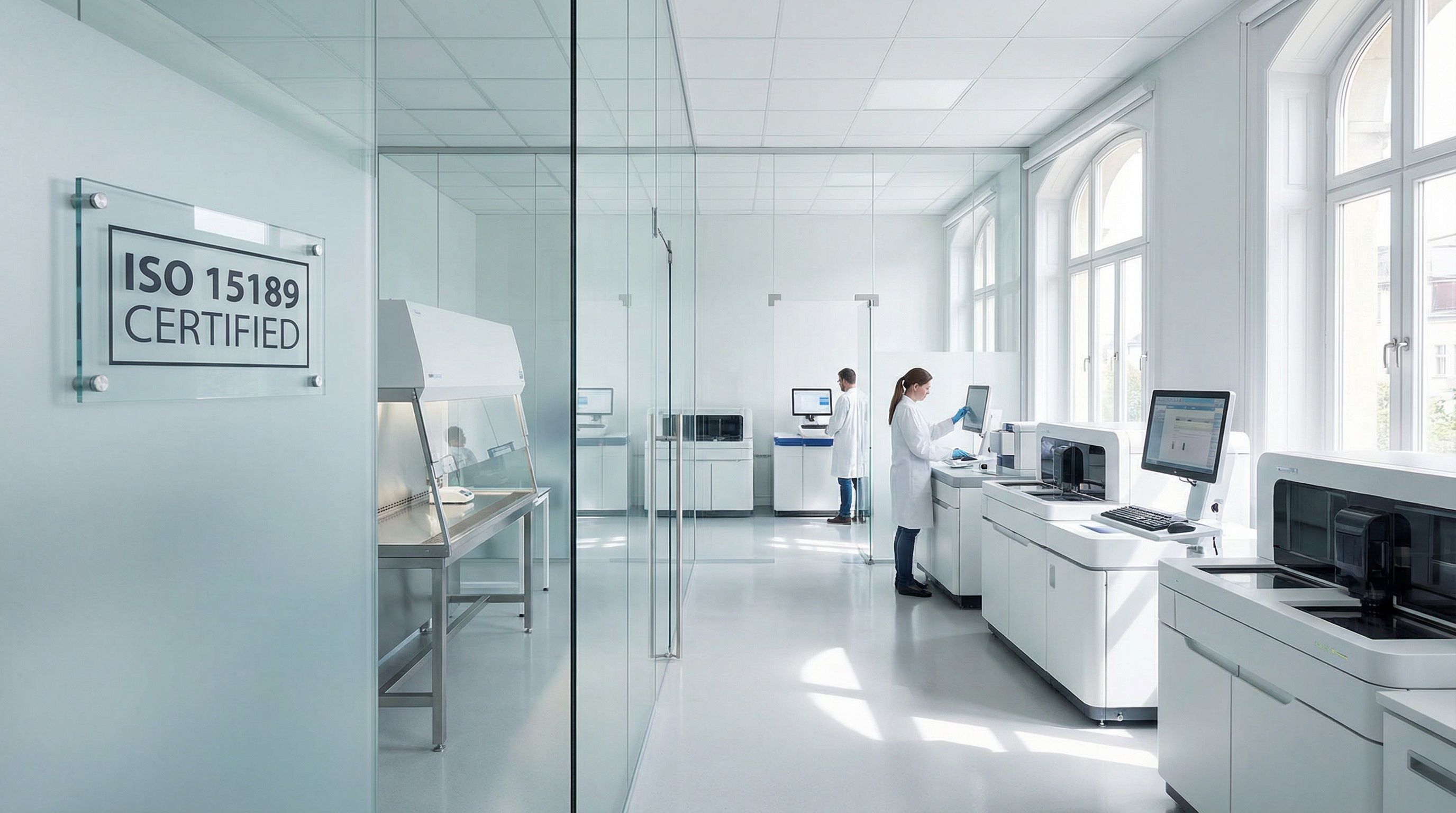 Premium laboratory and treatment environment showcasing quality
