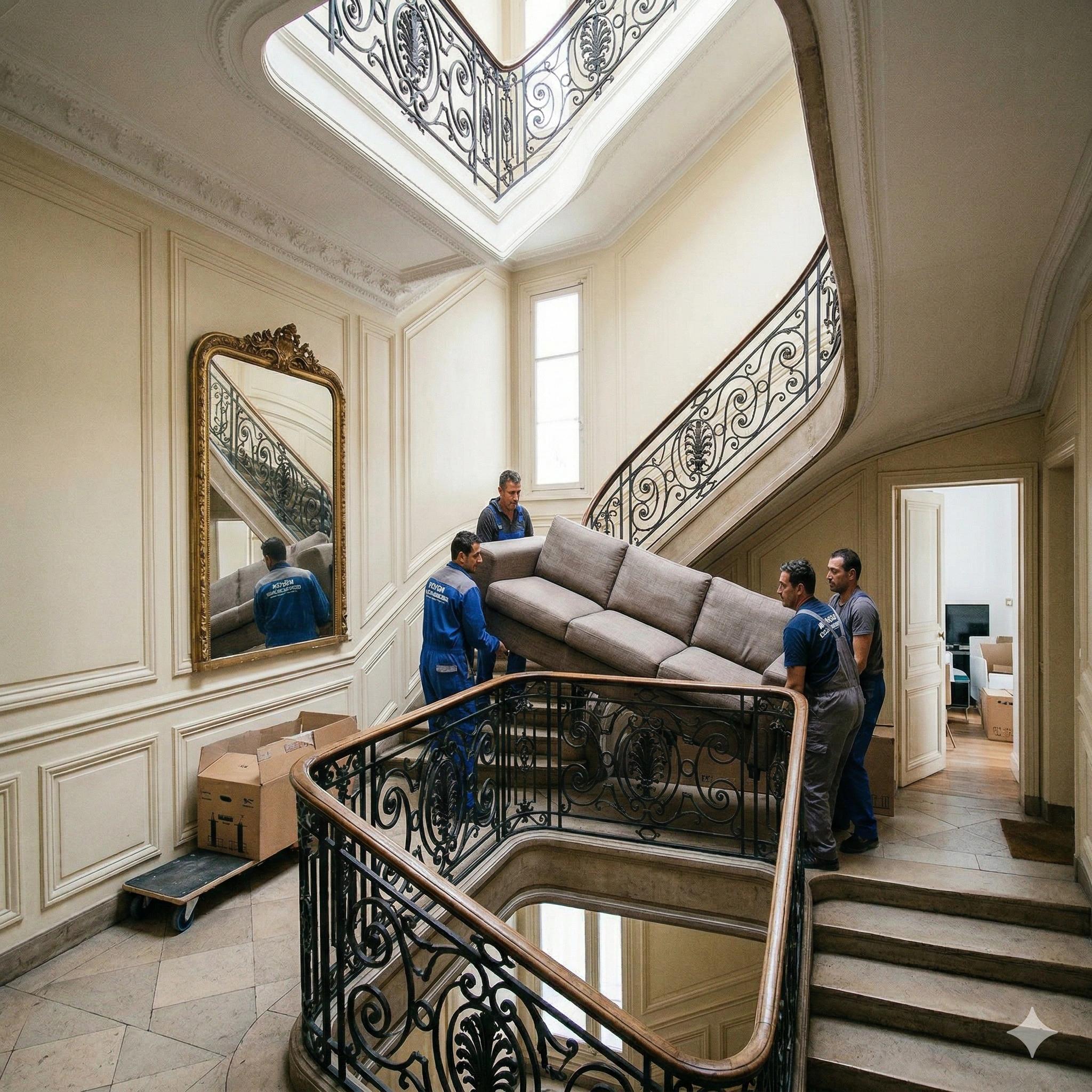 Déménagement en cours